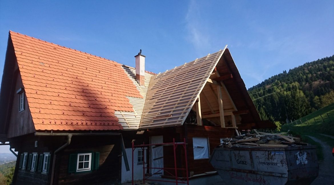 Wohnhauserweiterung Giebelzubau