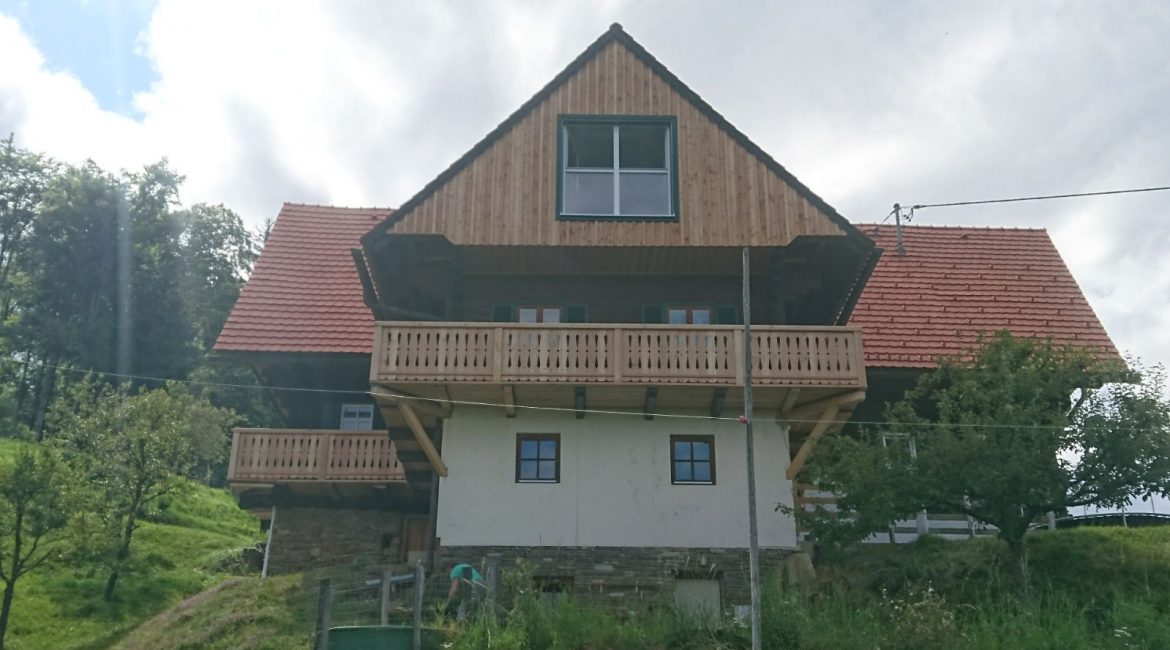 Zubau Wohnraumerweiterung