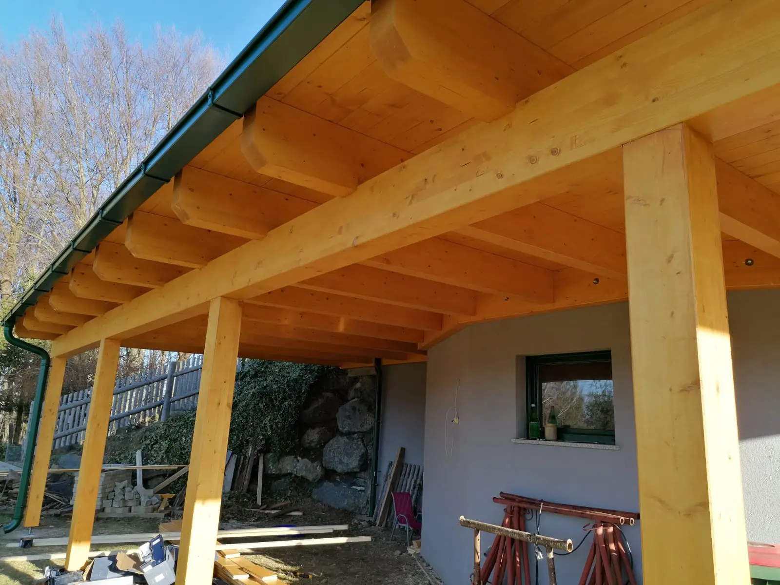 Holzterrasse